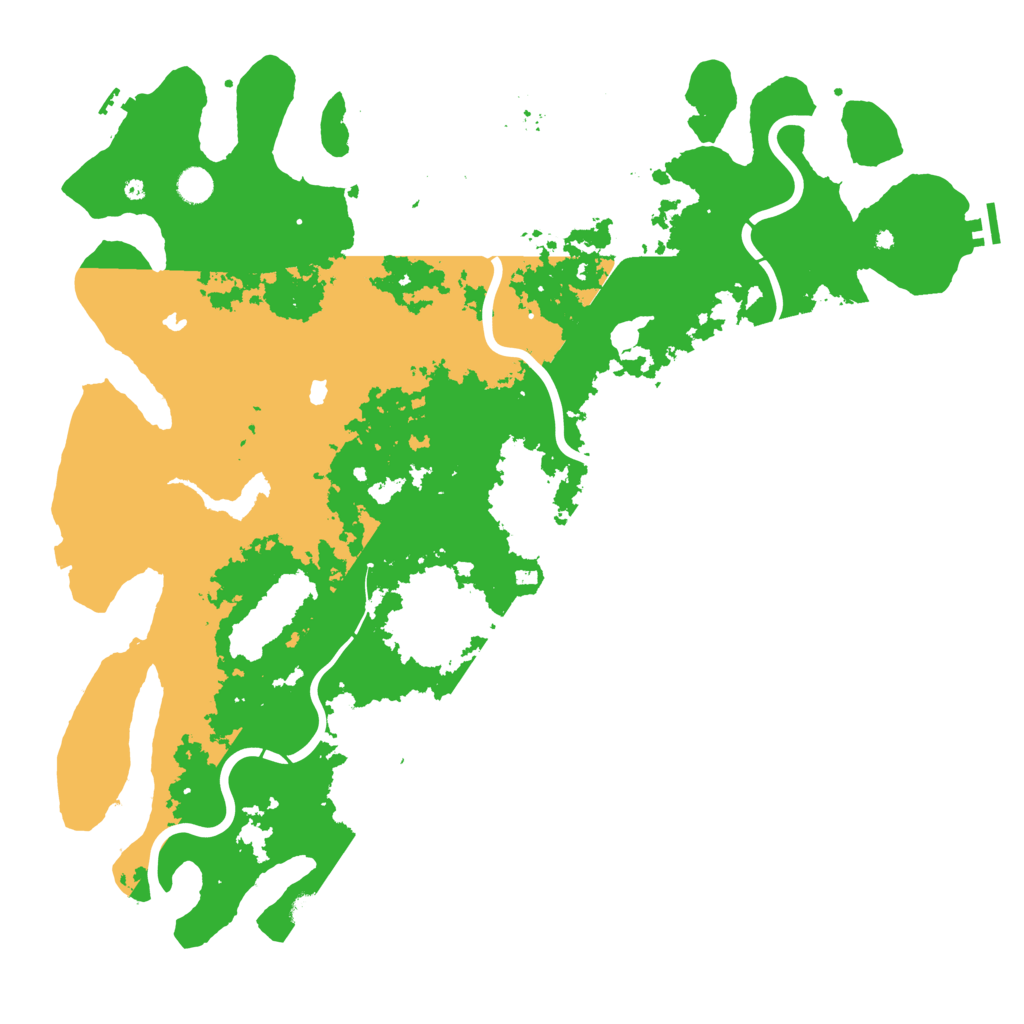 Biome Rust Map: Procedural Map, Size: 5000, Seed: 234317769