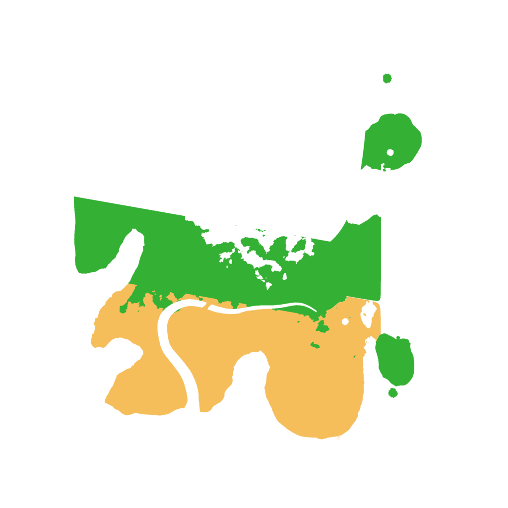 Biome Rust Map: Procedural Map, Size: 2200, Seed: 572915469