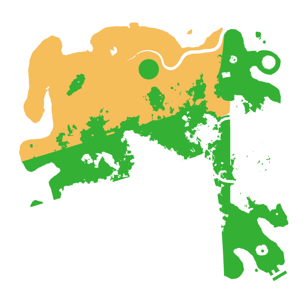 Biome Rust Map: Procedural Map, Size: 4000, Seed: 557687813