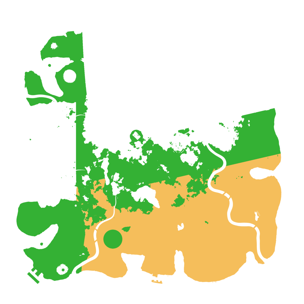 Biome Rust Map: Procedural Map, Size: 4250, Seed: 1458434285
