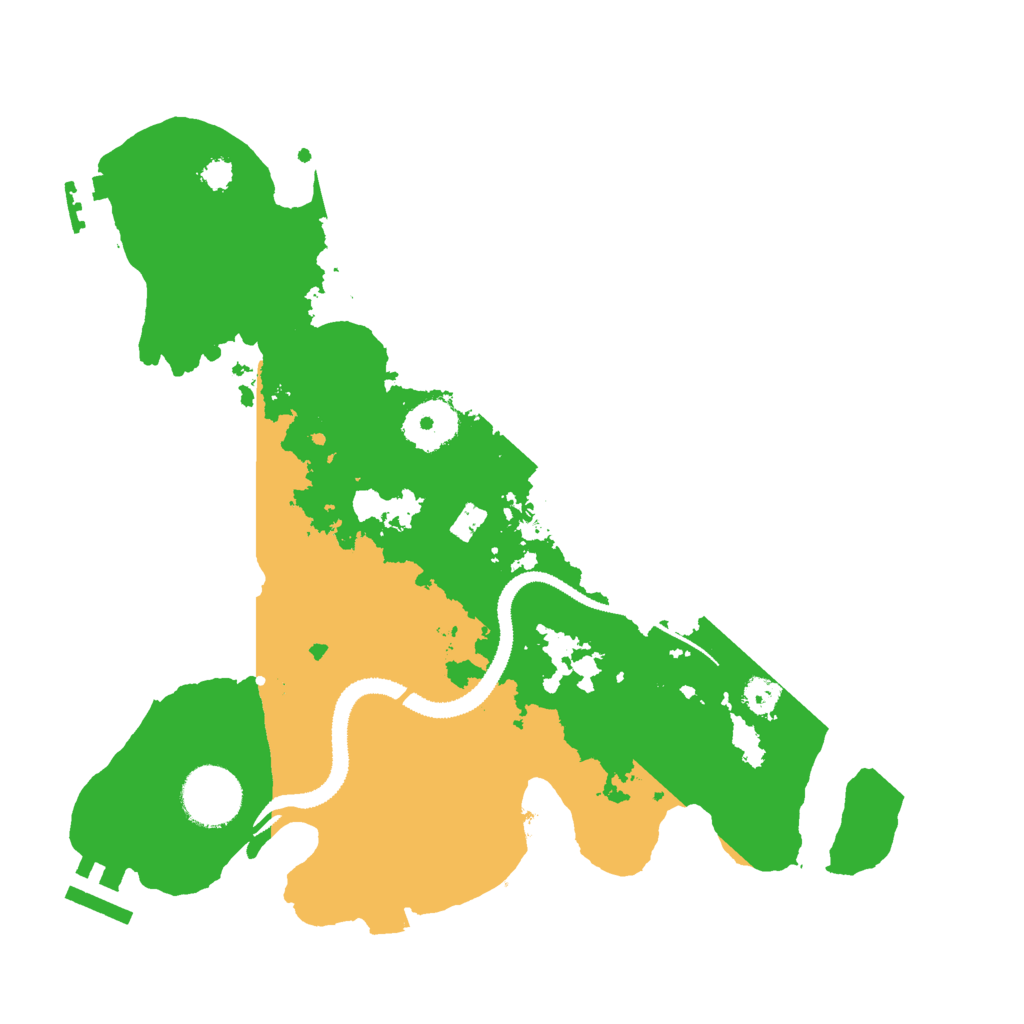 Biome Rust Map: Procedural Map, Size: 3000, Seed: 1893643368