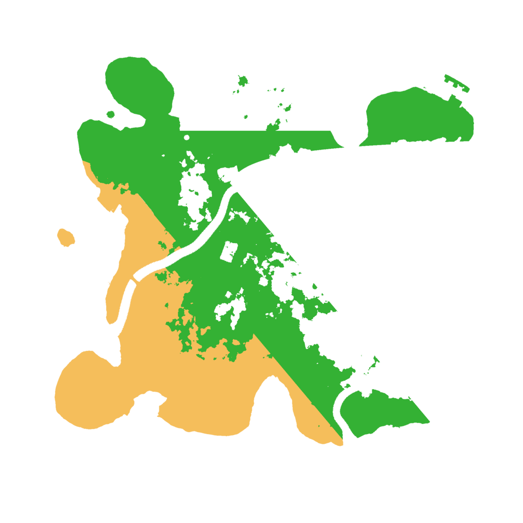 Biome Rust Map: Procedural Map, Size: 2800, Seed: 1728749221