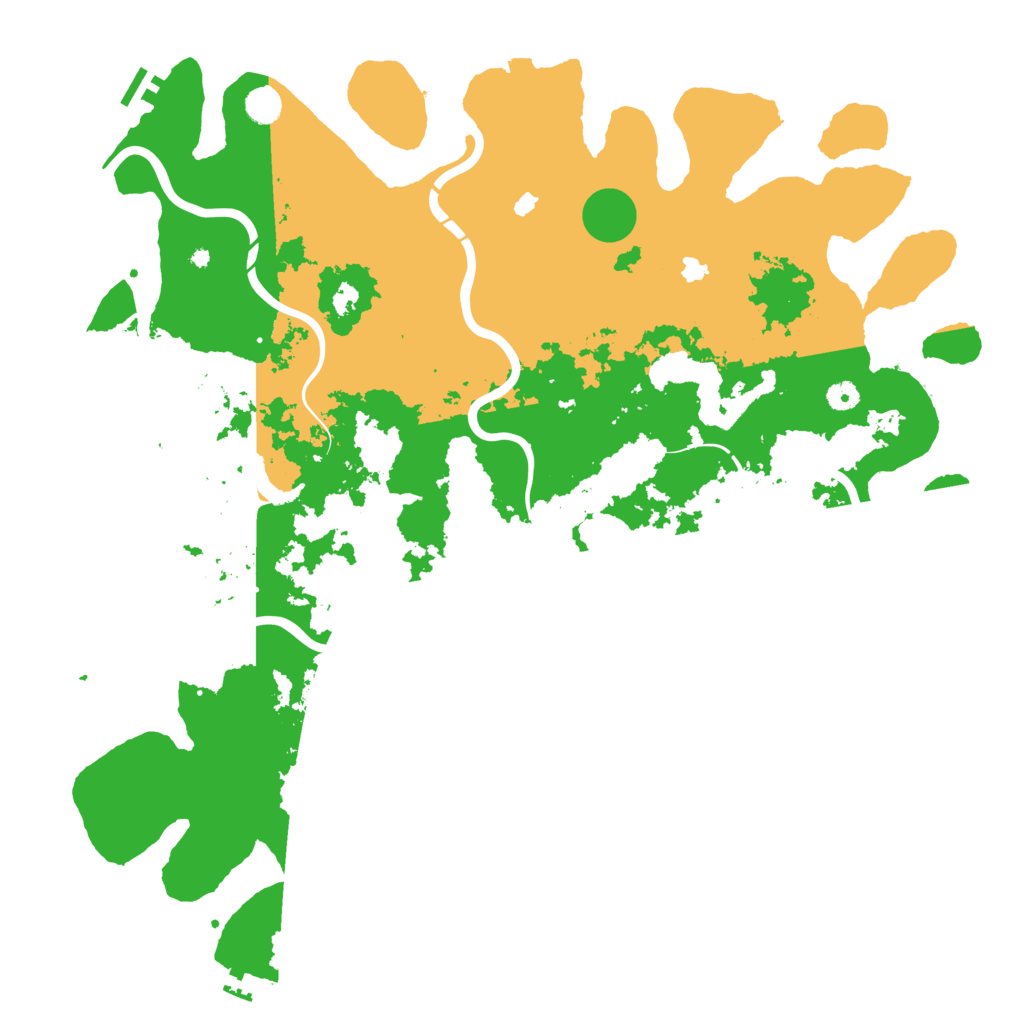 Biome Rust Map: Procedural Map, Size: 5000, Seed: 1893176684