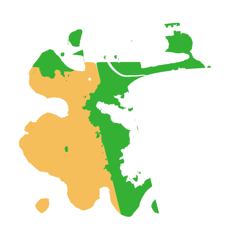 Biome Rust Map: Procedural Map, Size: 2500, Seed: 1370418166