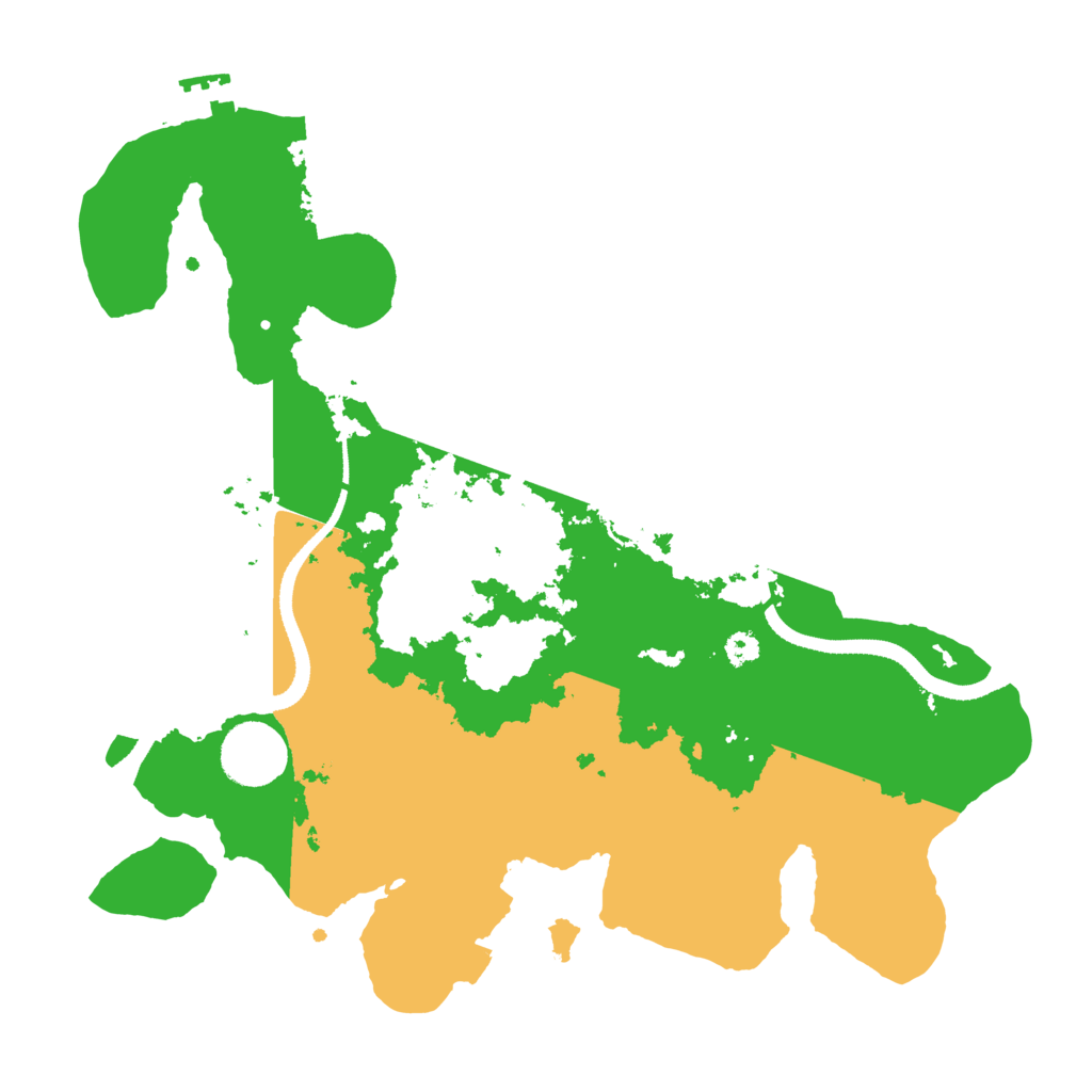 Biome Rust Map: Procedural Map, Size: 3250, Seed: 12312