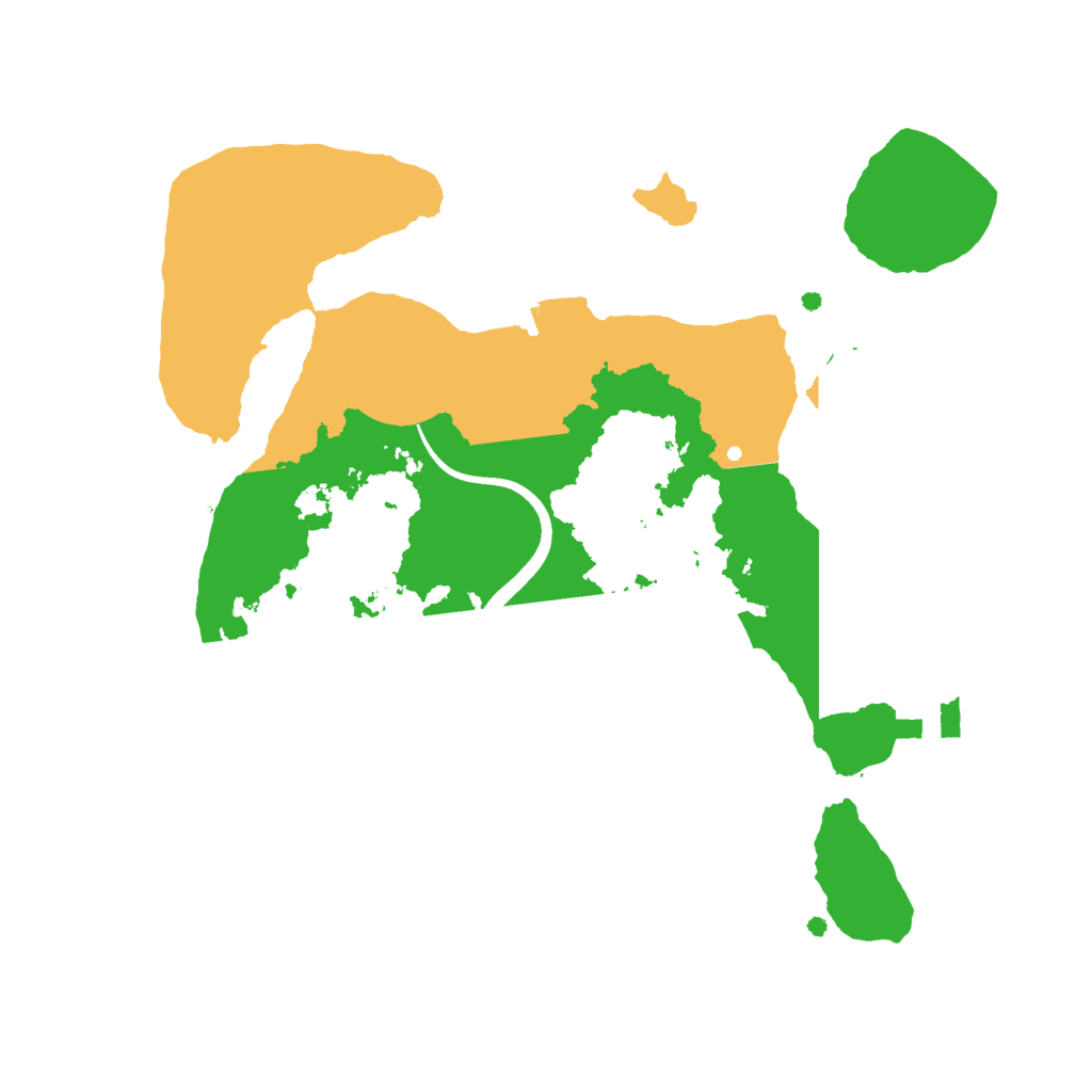 Biome Rust Map: Procedural Map, Size: 2250, Seed: 636261