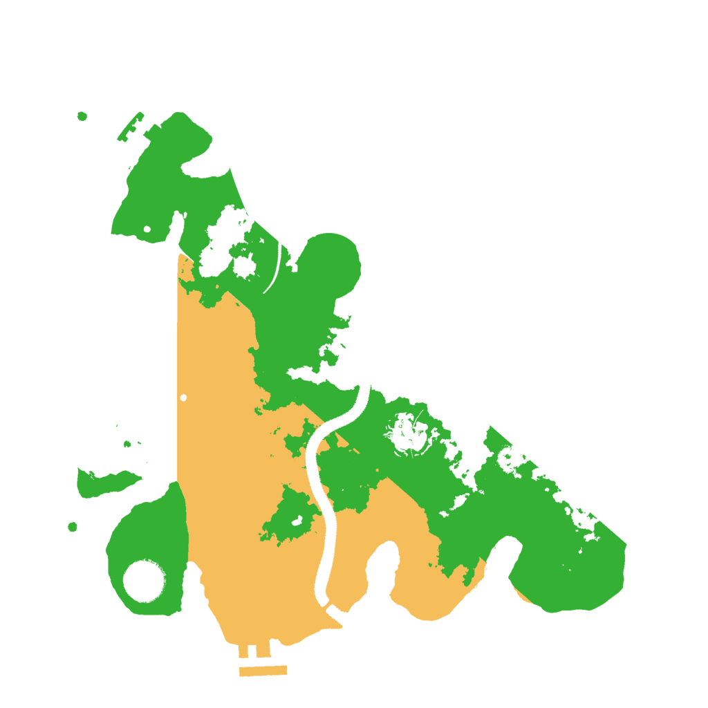 Biome Rust Map: Procedural Map, Size: 3000, Seed: 35698