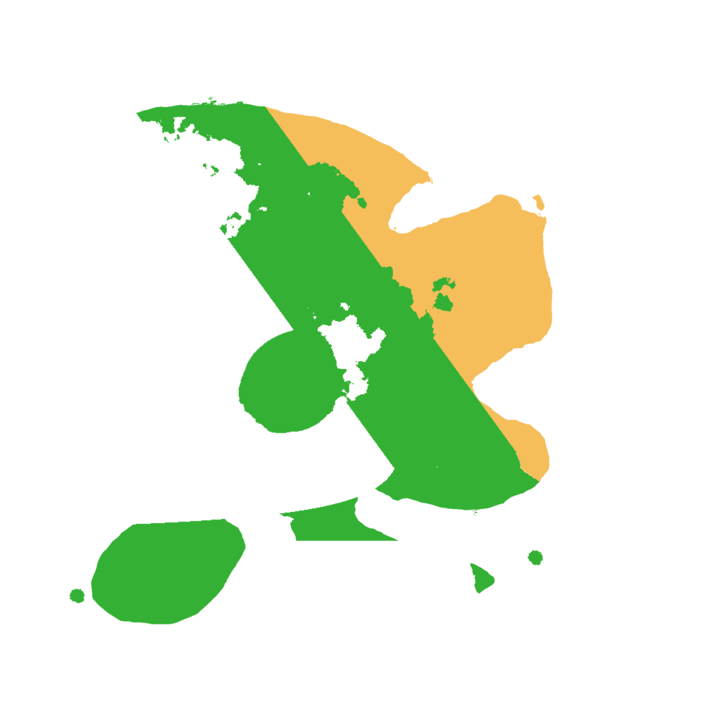 Biome Rust Map: Procedural Map, Size: 2000, Seed: 1852340433