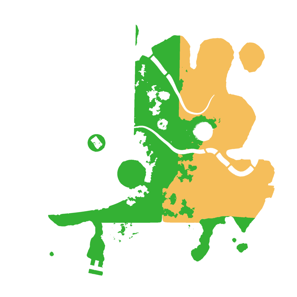 Biome Rust Map: Procedural Map, Size: 2800, Seed: 1946259