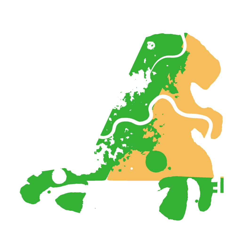 Biome Rust Map: Procedural Map, Size: 3000, Seed: 1943759203