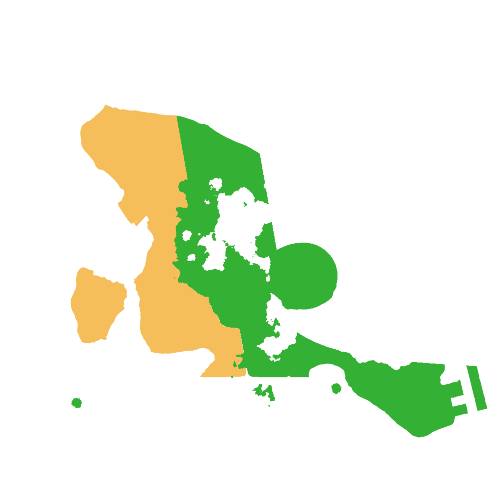 Biome Rust Map: Procedural Map, Size: 2000, Seed: 2026
