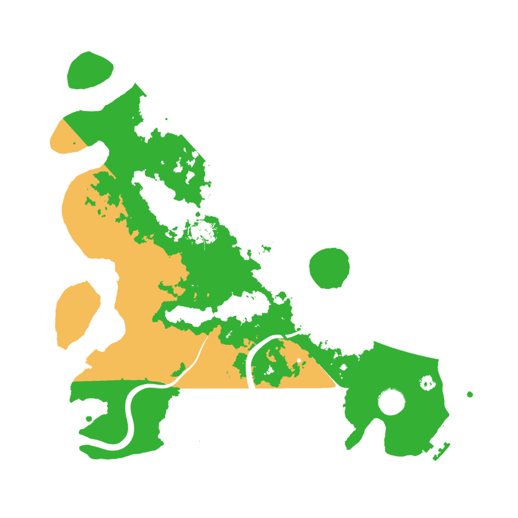 Biome Rust Map: Procedural Map, Size: 3500, Seed: 1974823541