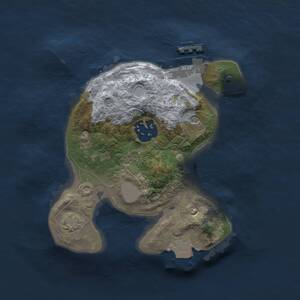 Thumbnail Rust Map: Procedural Map, Size: 2000, Seed: 36995, 5 Monuments