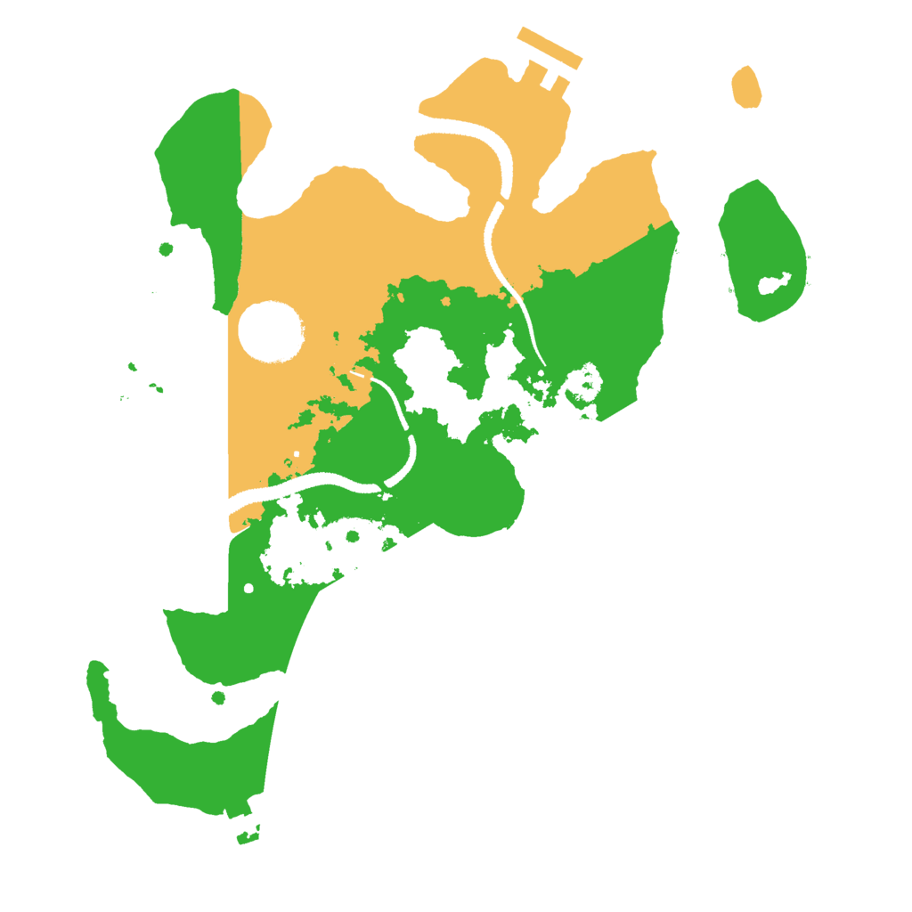 Biome Rust Map: Procedural Map, Size: 2700, Seed: 1763380872