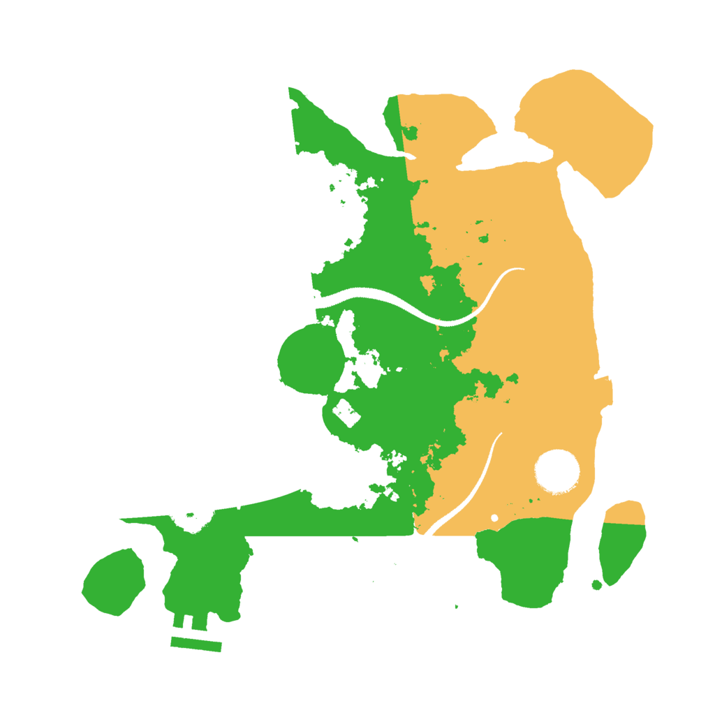 Biome Rust Map: Procedural Map, Size: 2850, Seed: 794692257