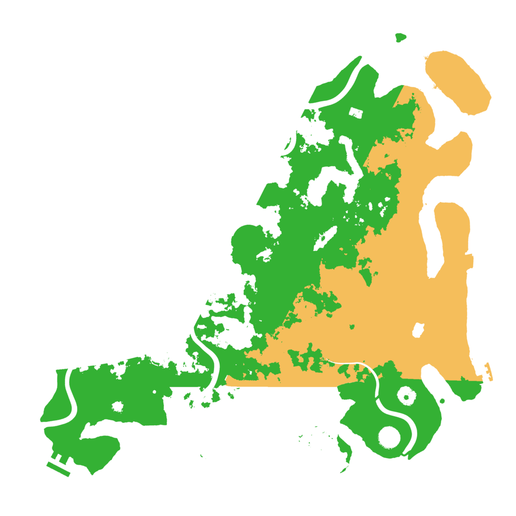 Biome Rust Map: Procedural Map, Size: 4200, Seed: 938674520