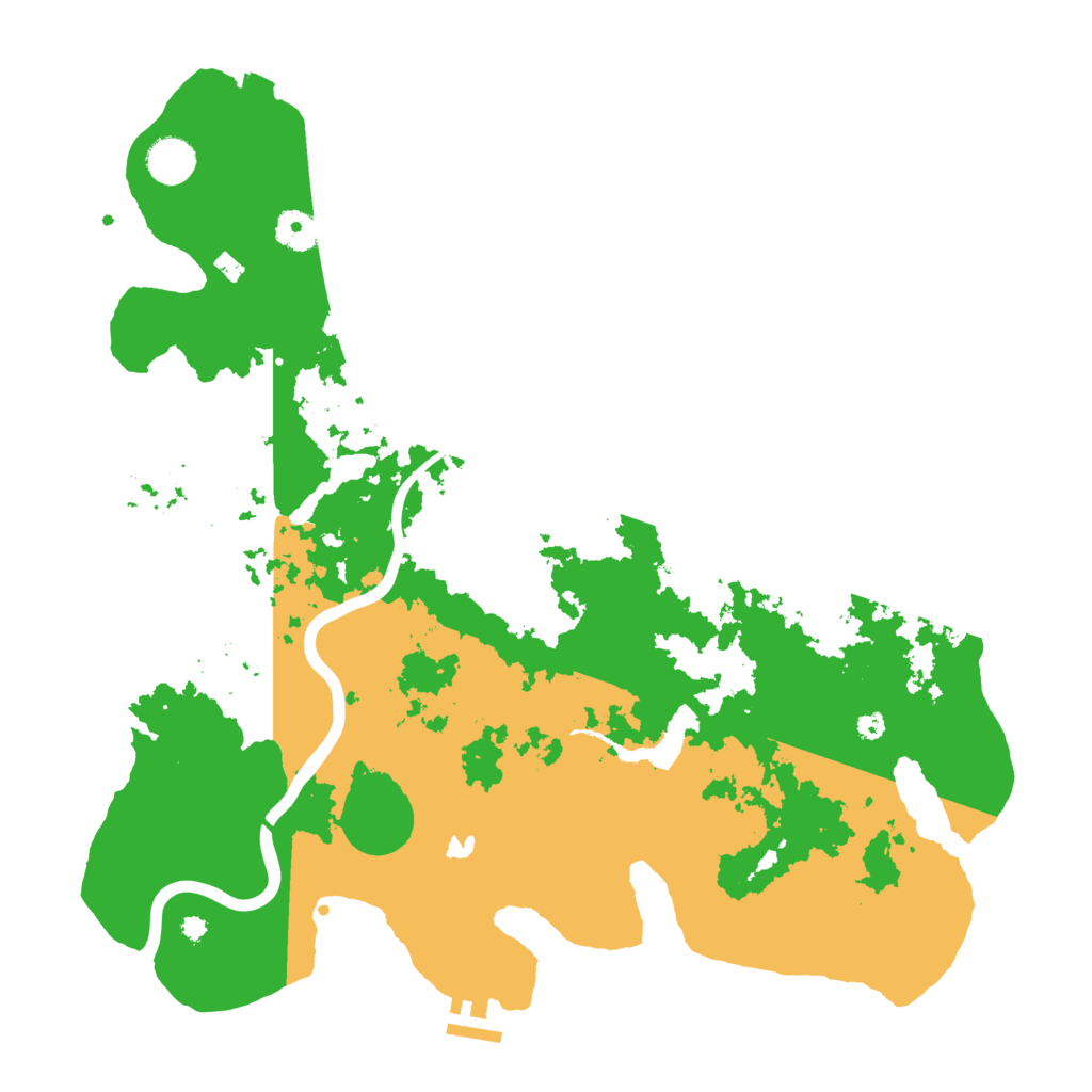 Biome Rust Map: Procedural Map, Size: 4000, Seed: 55683804