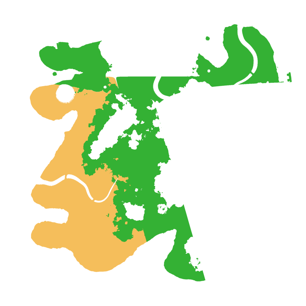 Biome Rust Map: Procedural Map, Size: 3000, Seed: 324678234