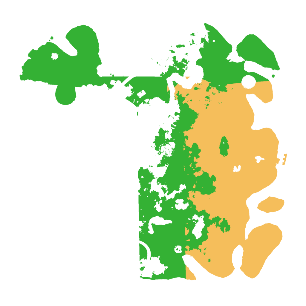 Biome Rust Map: Procedural Map, Size: 4000, Seed: 222456798