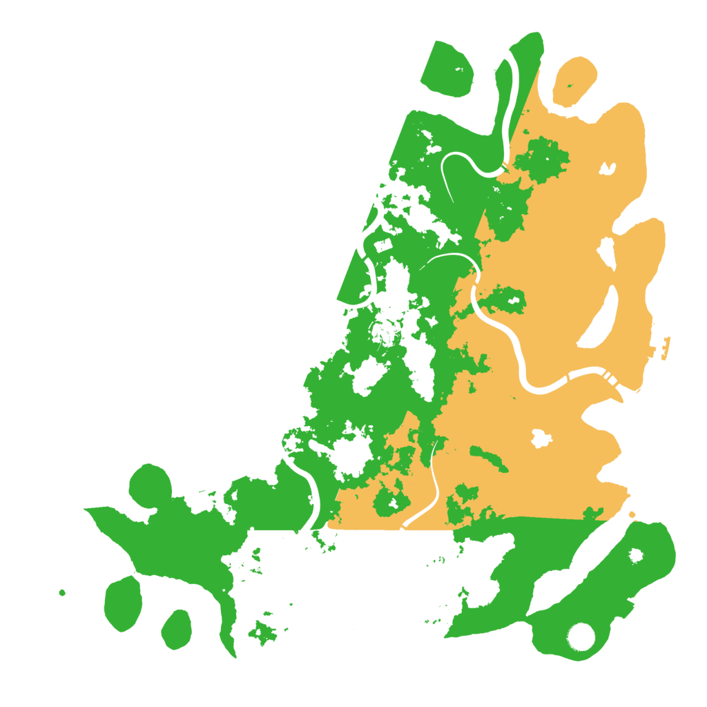Biome Rust Map: Procedural Map, Size: 4500, Seed: 356452382