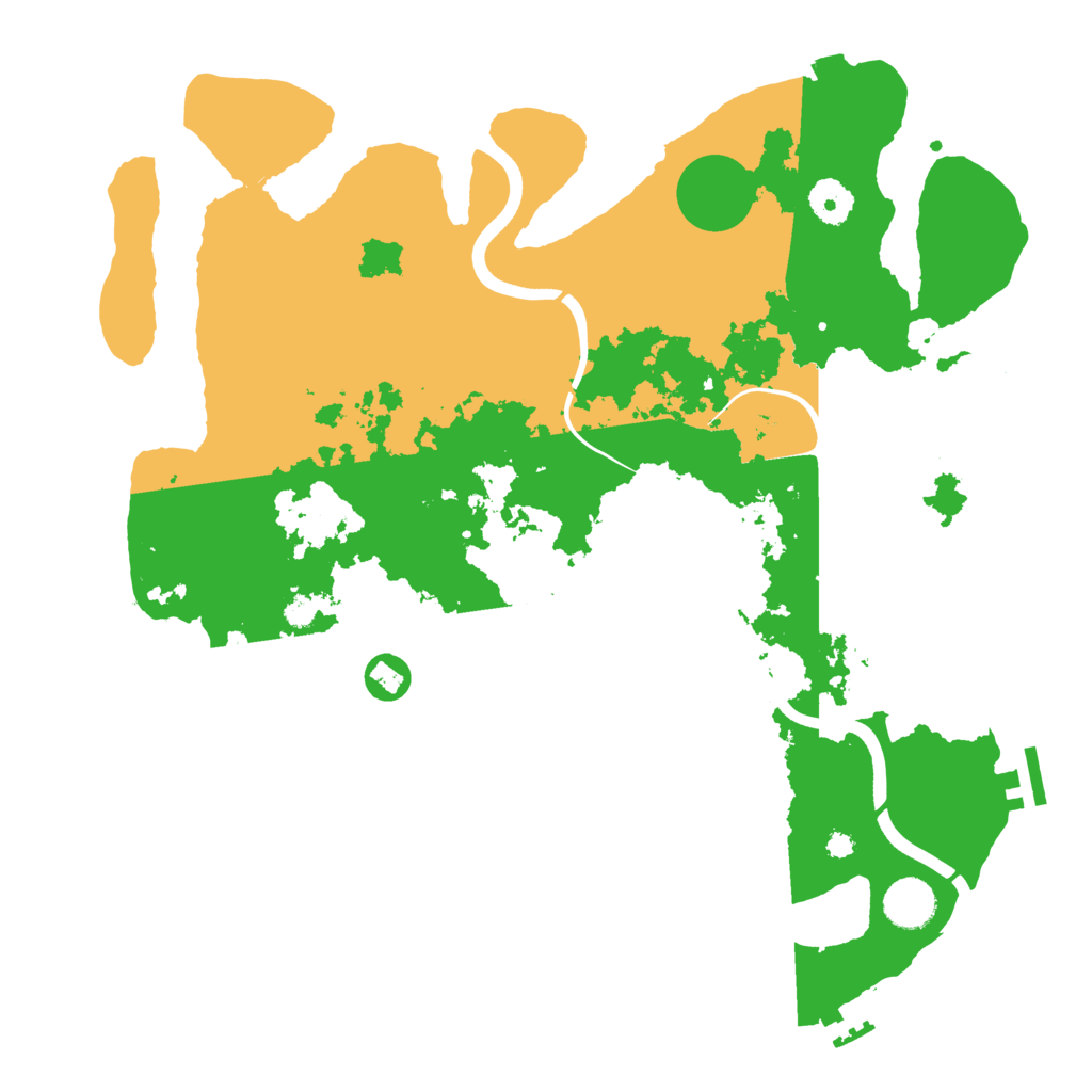 Biome Rust Map: Procedural Map, Size: 3750, Seed: 862599652