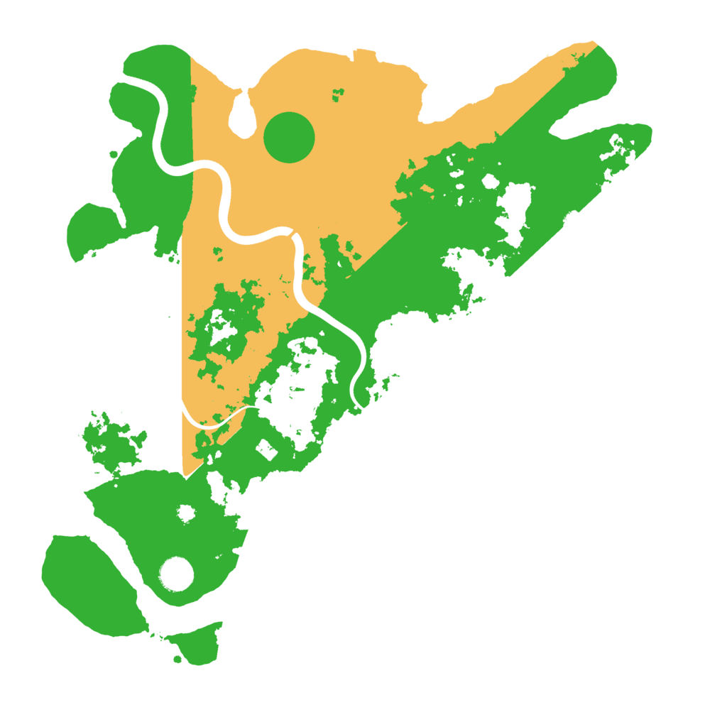 Biome Rust Map: Procedural Map, Size: 3750, Seed: 308530973