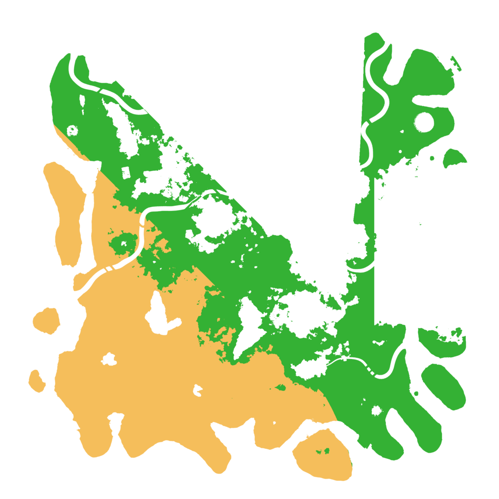 Biome Rust Map: Procedural Map, Size: 4500, Seed: 425953375