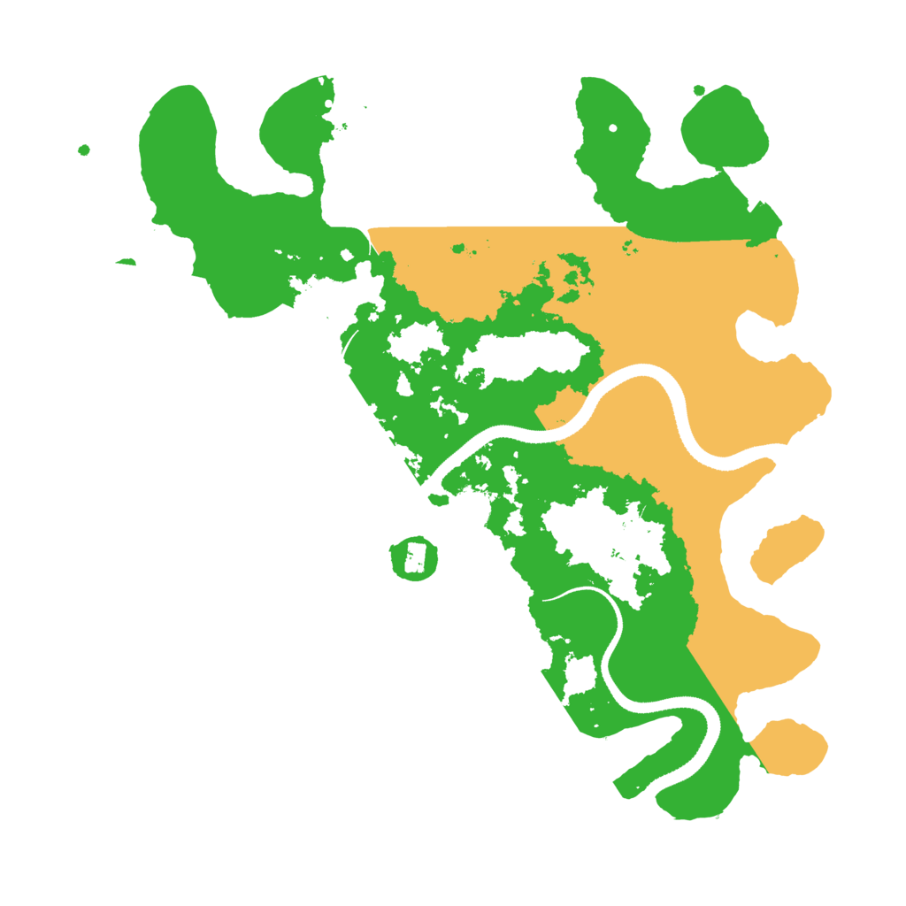 Biome Rust Map: Procedural Map, Size: 3250, Seed: 197722015