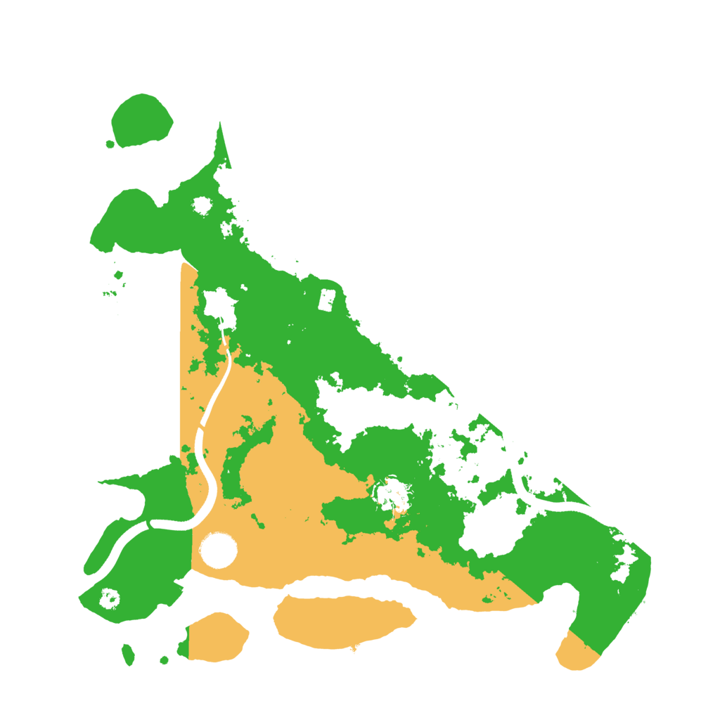 Biome Rust Map: Procedural Map, Size: 3500, Seed: 1073177294