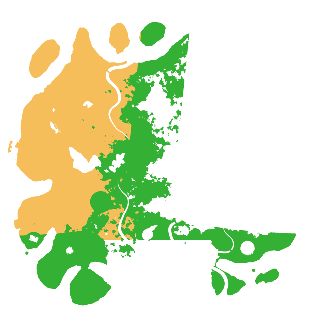 Biome Rust Map: Procedural Map, Size: 4000, Seed: 996591431