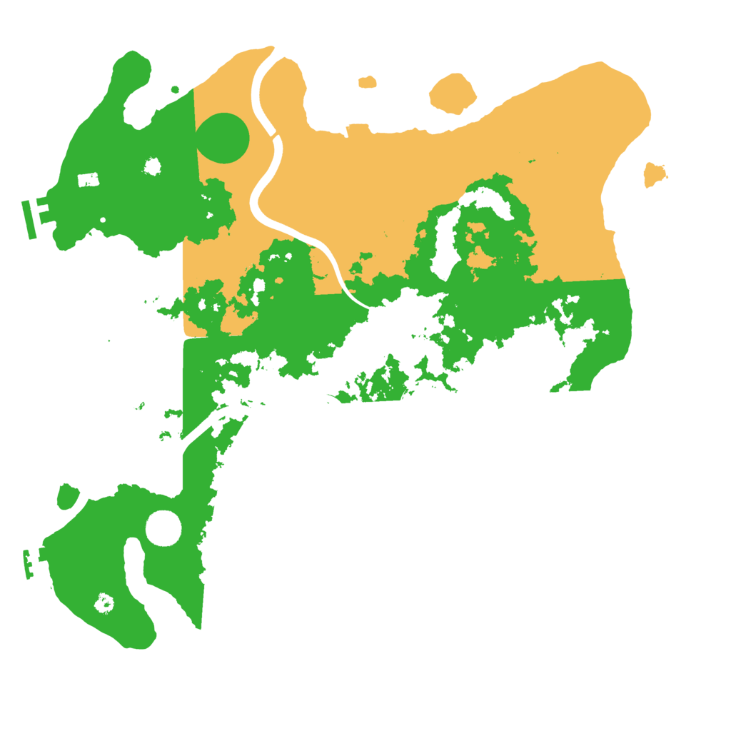 Biome Rust Map: Procedural Map, Size: 3800, Seed: 862911029