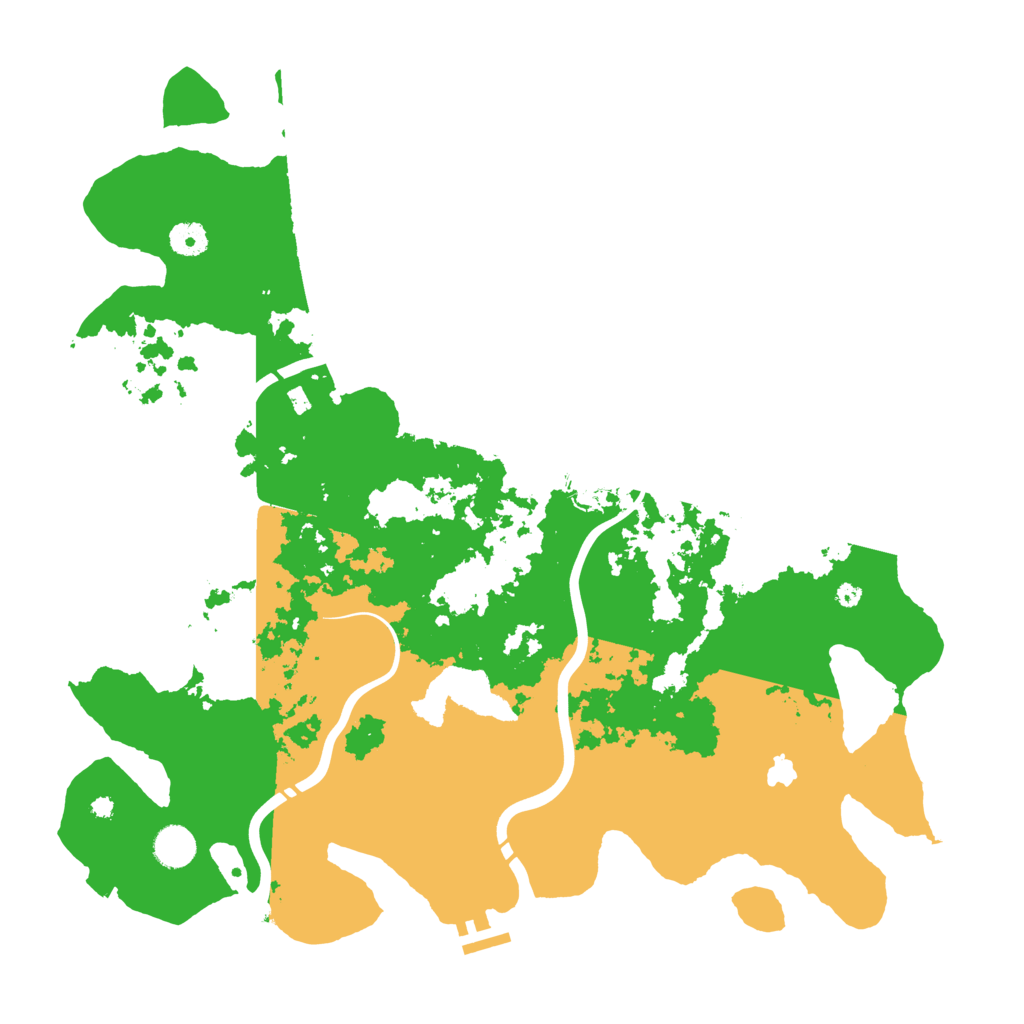 Biome Rust Map: Procedural Map, Size: 4250, Seed: 22819945