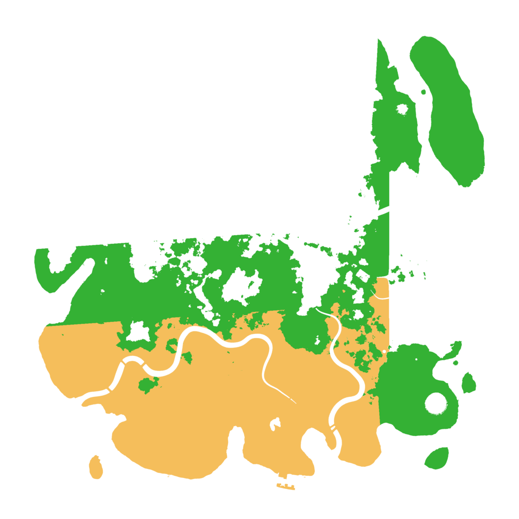 Biome Rust Map: Procedural Map, Size: 4250, Seed: 767729478