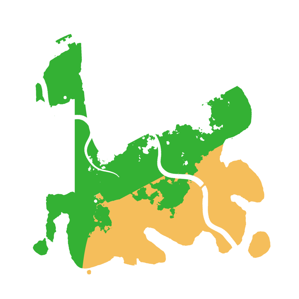 Biome Rust Map: Procedural Map, Size: 2700, Seed: 1763467286