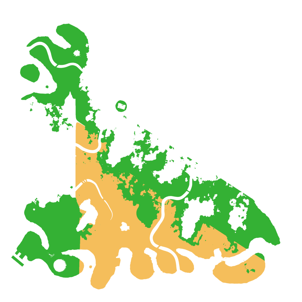 Biome Rust Map: Procedural Map, Size: 4250, Seed: 33666787