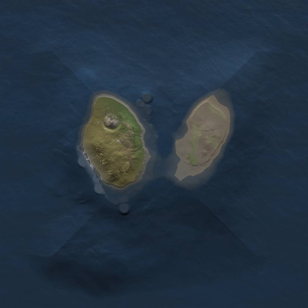 Rust Map: Procedural Map, Size: 1000, Seed: 1684381668, 1 Monuments