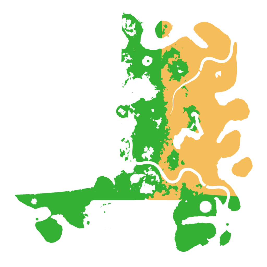 Biome Rust Map: Procedural Map, Size: 4000, Seed: 66853983