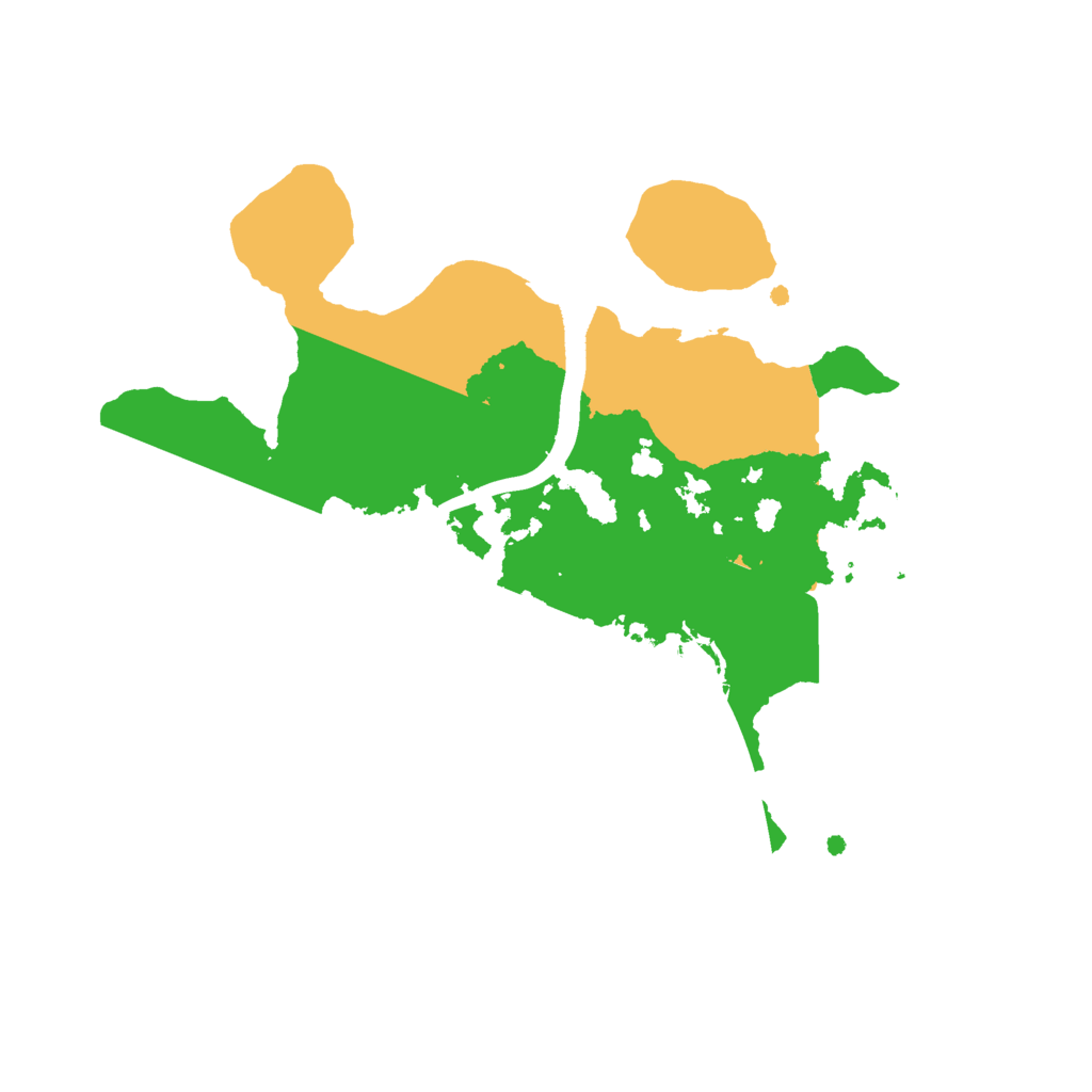 Biome Rust Map: Procedural Map, Size: 2250, Seed: 1125