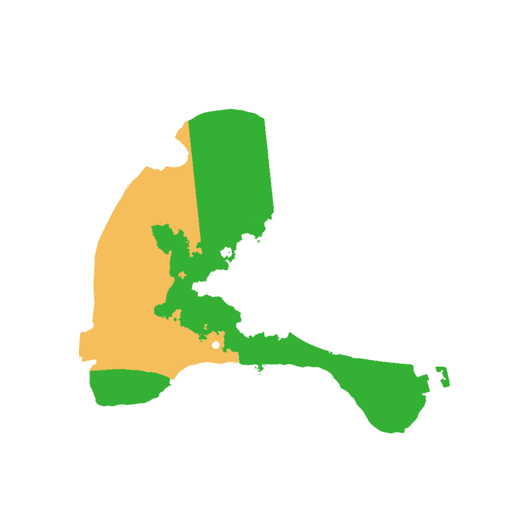 Biome Rust Map: Procedural Map, Size: 2000, Seed: 799090111