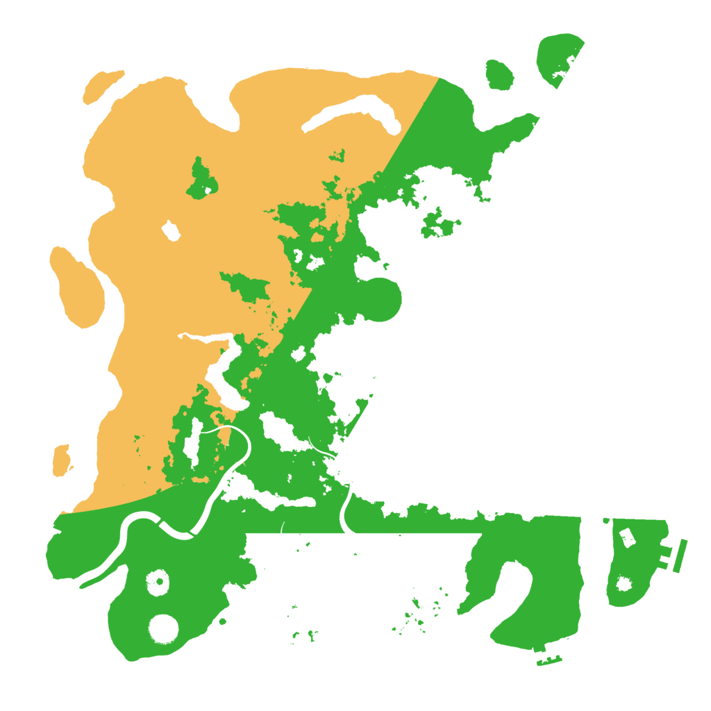Biome Rust Map: Procedural Map, Size: 4250, Seed: 627310