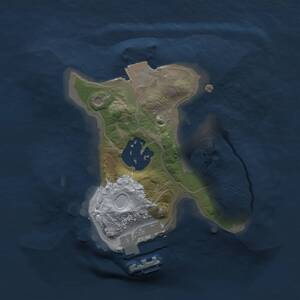 Thumbnail Rust Map: Procedural Map, Size: 1500, Seed: 1378972171, 3 Monuments