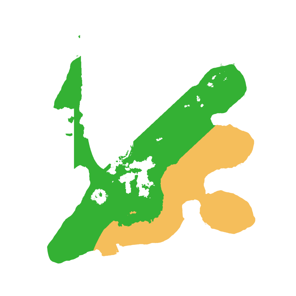 Biome Rust Map: Procedural Map, Size: 2000, Seed: 357645818