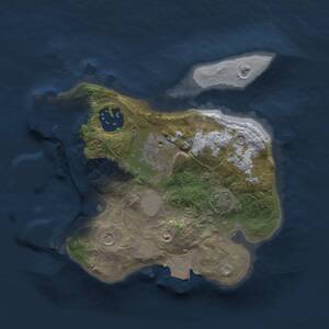 Thumbnail Rust Map: Procedural Map, Size: 2000, Seed: 1898940396, 6 Monuments