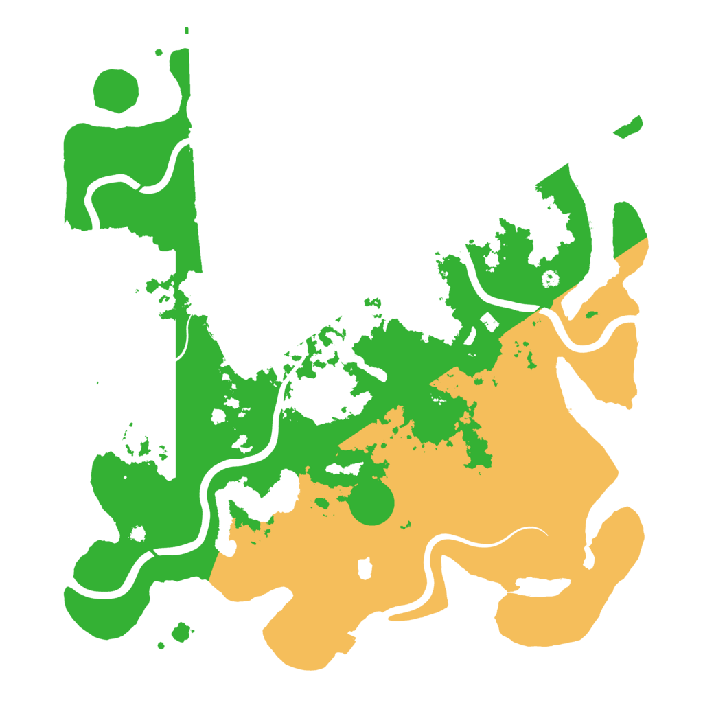 Biome Rust Map: Procedural Map, Size: 4100, Seed: 316204771