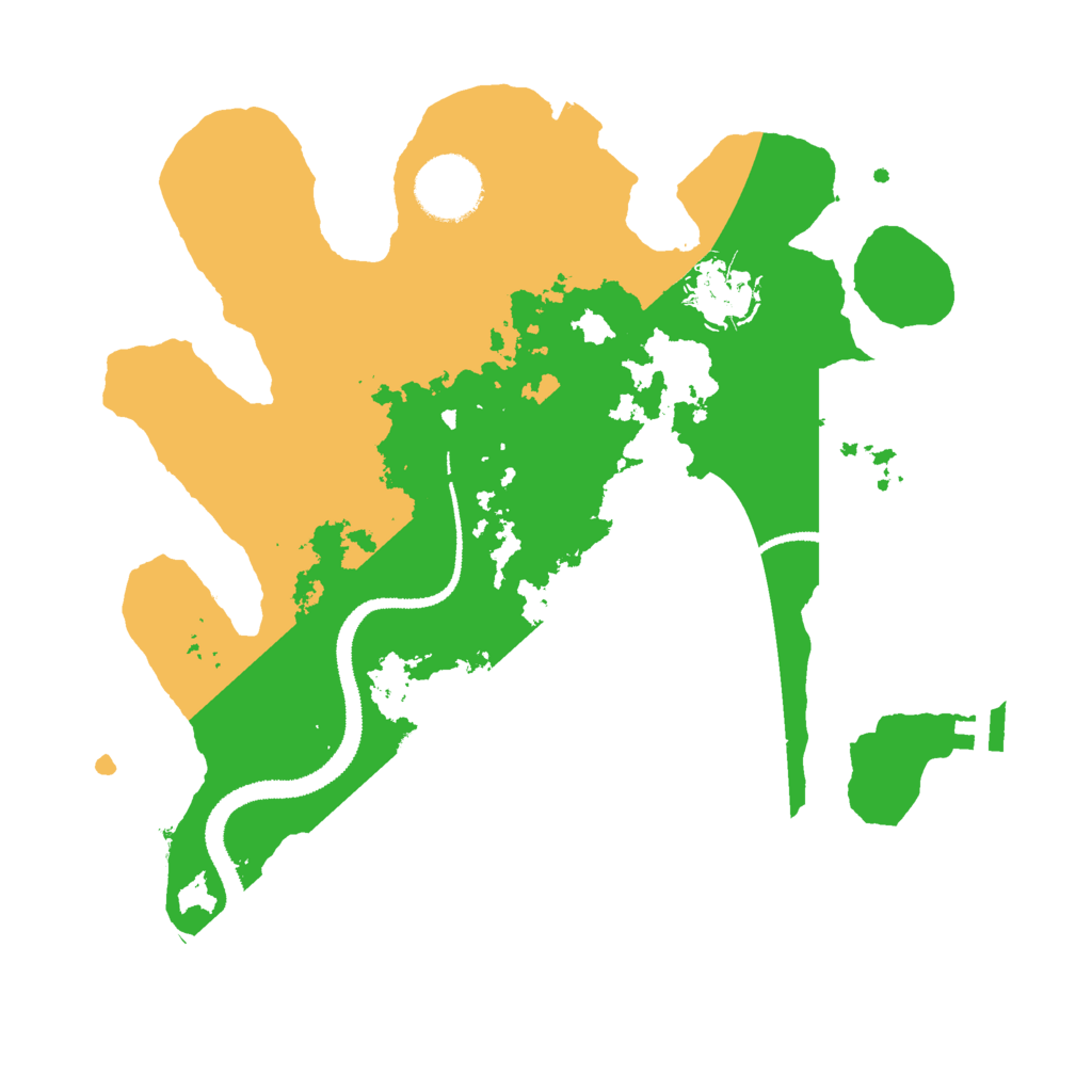 Biome Rust Map: Procedural Map, Size: 2900, Seed: 829780