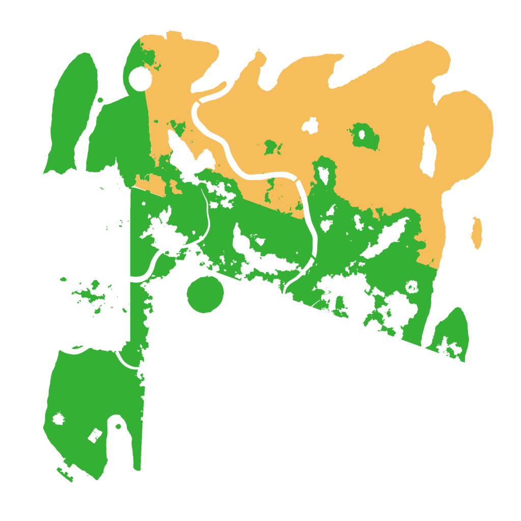 Biome Rust Map: Procedural Map, Size: 4000, Seed: 135729512