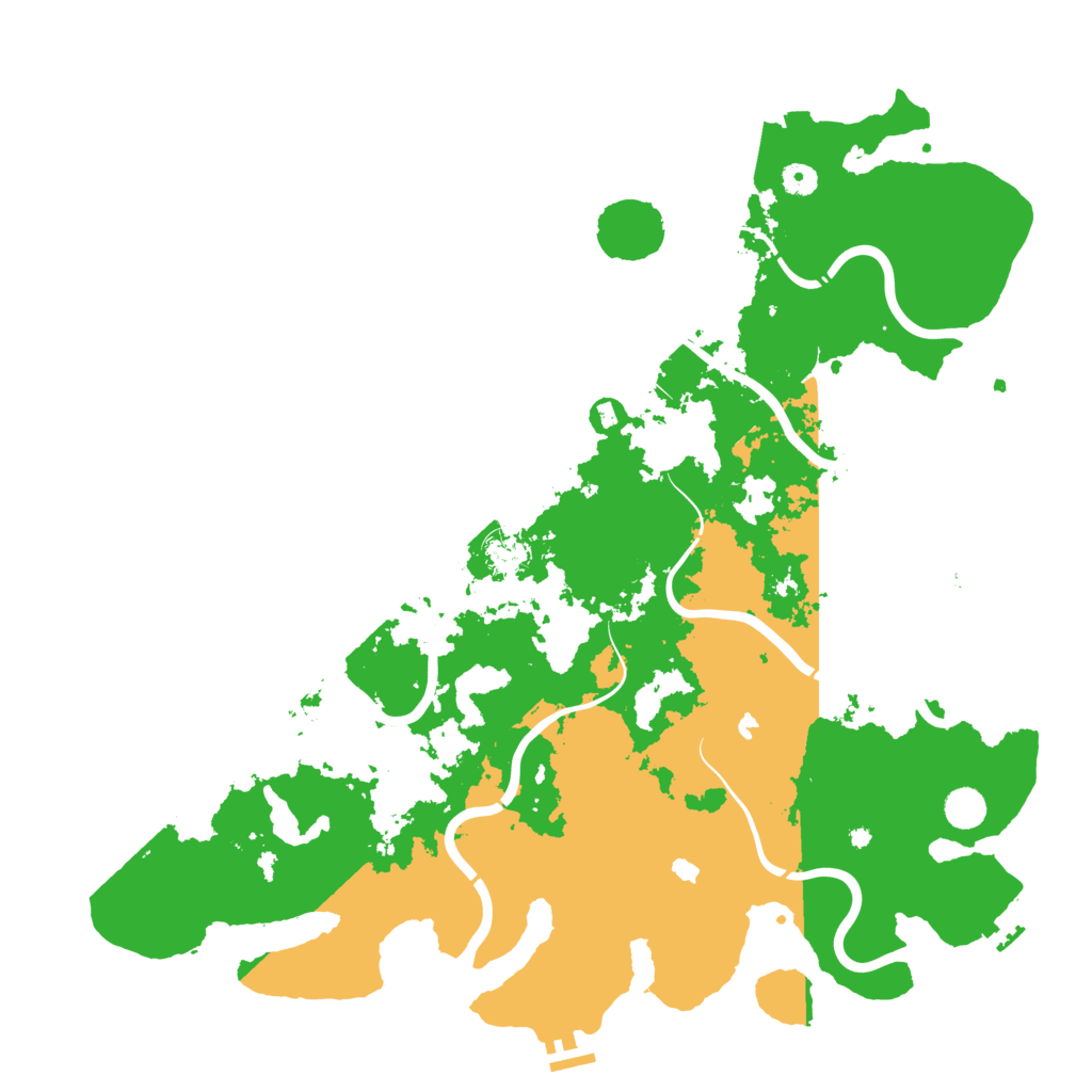 Biome Rust Map: Procedural Map, Size: 4800, Seed: 1912964530