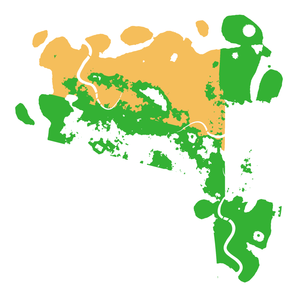 Biome Rust Map: Procedural Map, Size: 4250, Seed: 580902195