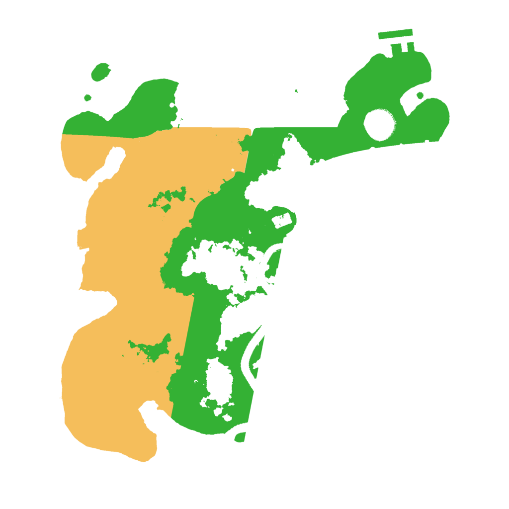 Biome Rust Map: Procedural Map, Size: 3000, Seed: 357418