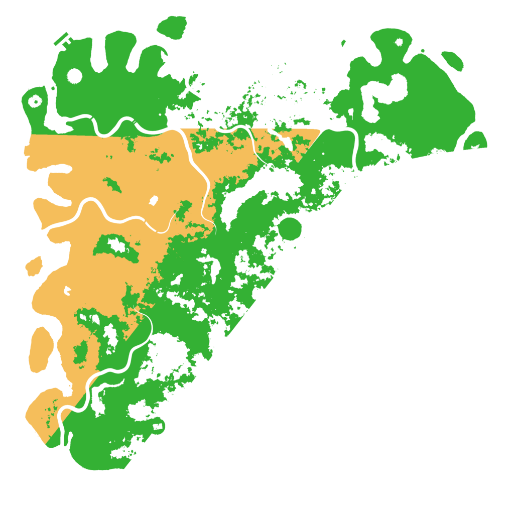 Biome Rust Map: Procedural Map, Size: 6000, Seed: 56376584
